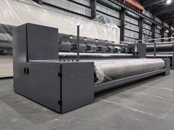 Αυτόματη μηχανή περιέλιξης με μεταλλικό ρόλερ ριγέ